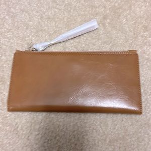 NWT HOBO leather zip wallet